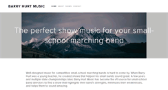 Desktop Screenshot of barryhurtmusic.com