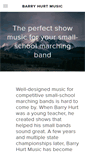 Mobile Screenshot of barryhurtmusic.com